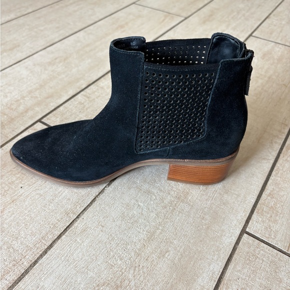 Cole Haan Black Leather Ankle Boots - Picture 1 of 5